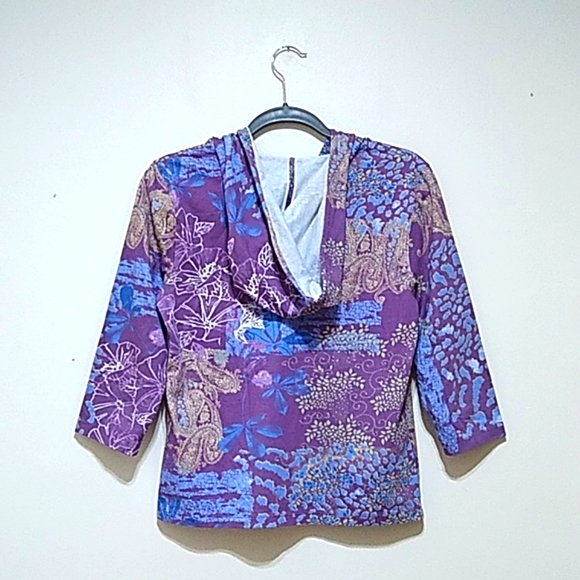 Caribbean Joe Women's Lightweight Hooded Jacket - Picture 3 of 4